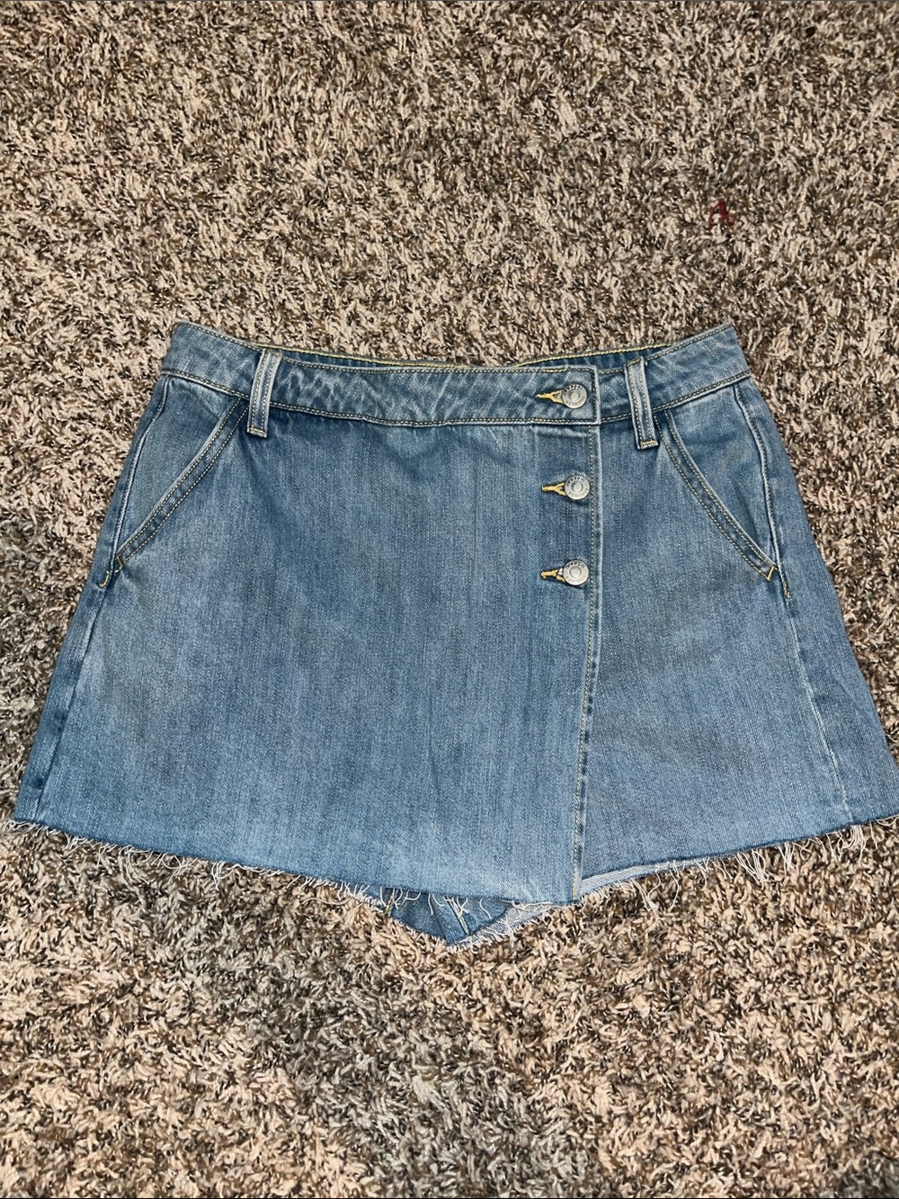 Francesca’s Harper Heritage Classic Blue Denim Women's Shorts/Skort